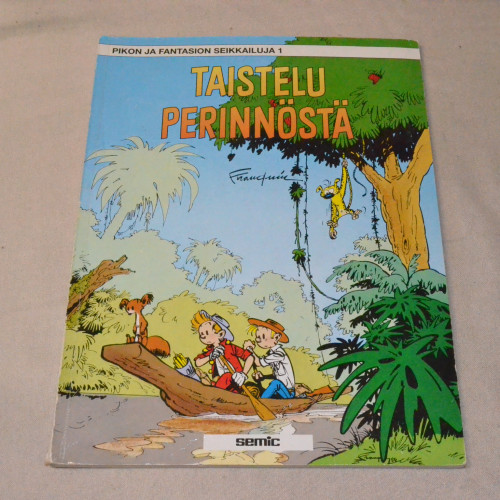 Piko ja Fantasio 01 Taistelu perinnöstä (2. painos)